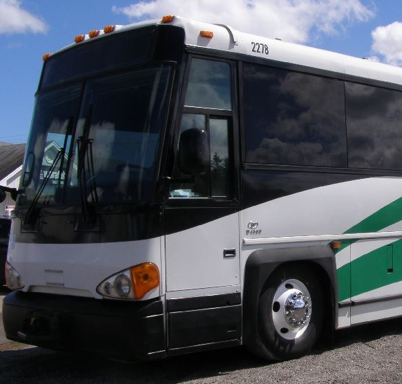 A generic charter bus