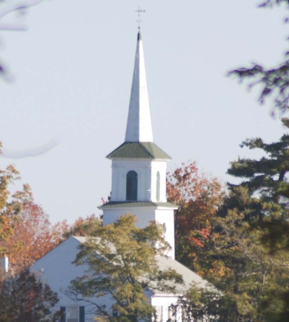 The Bethany Presbyterian Church Bell Tower in autumn.