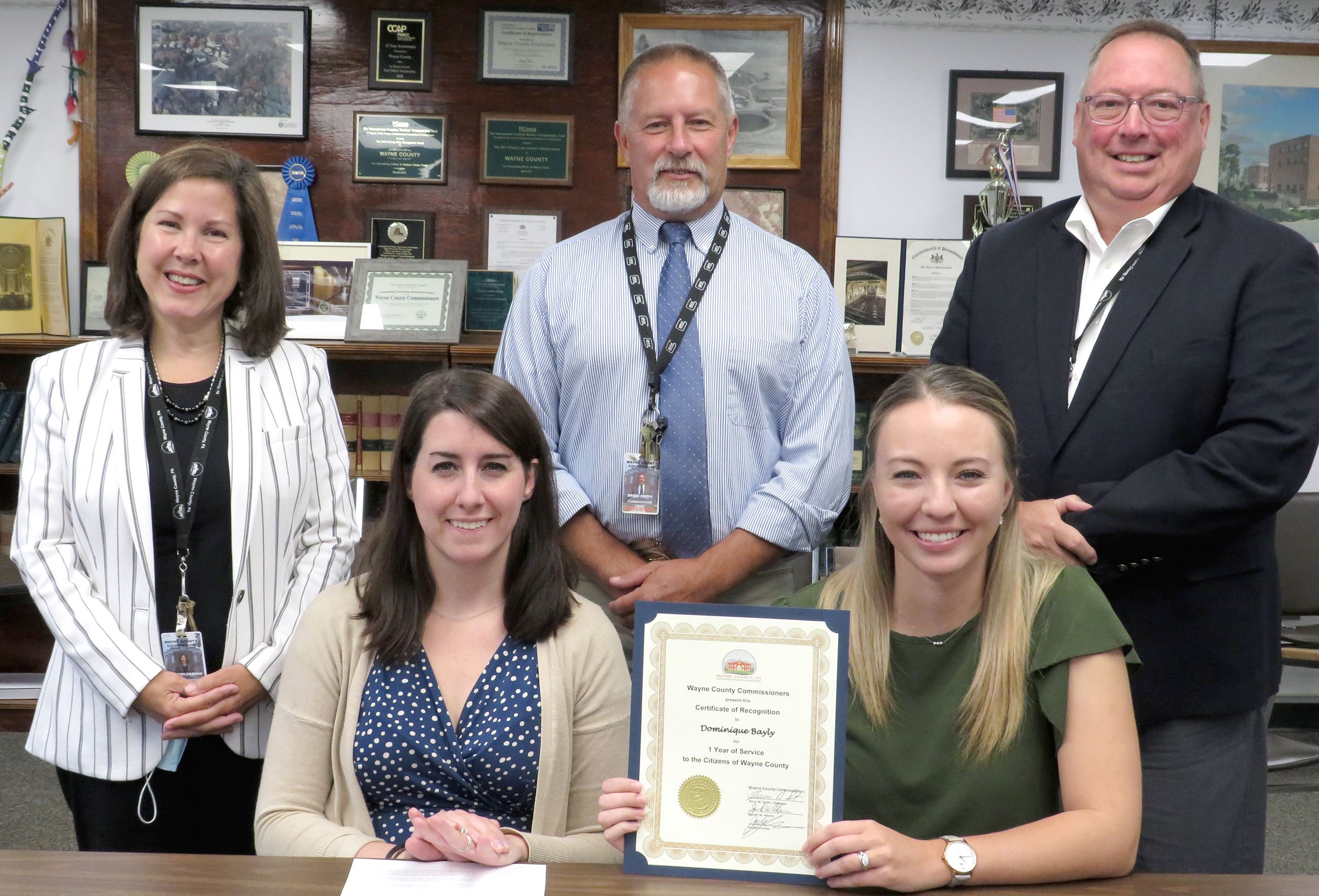 Dominque Bayly, CYS, 1 year