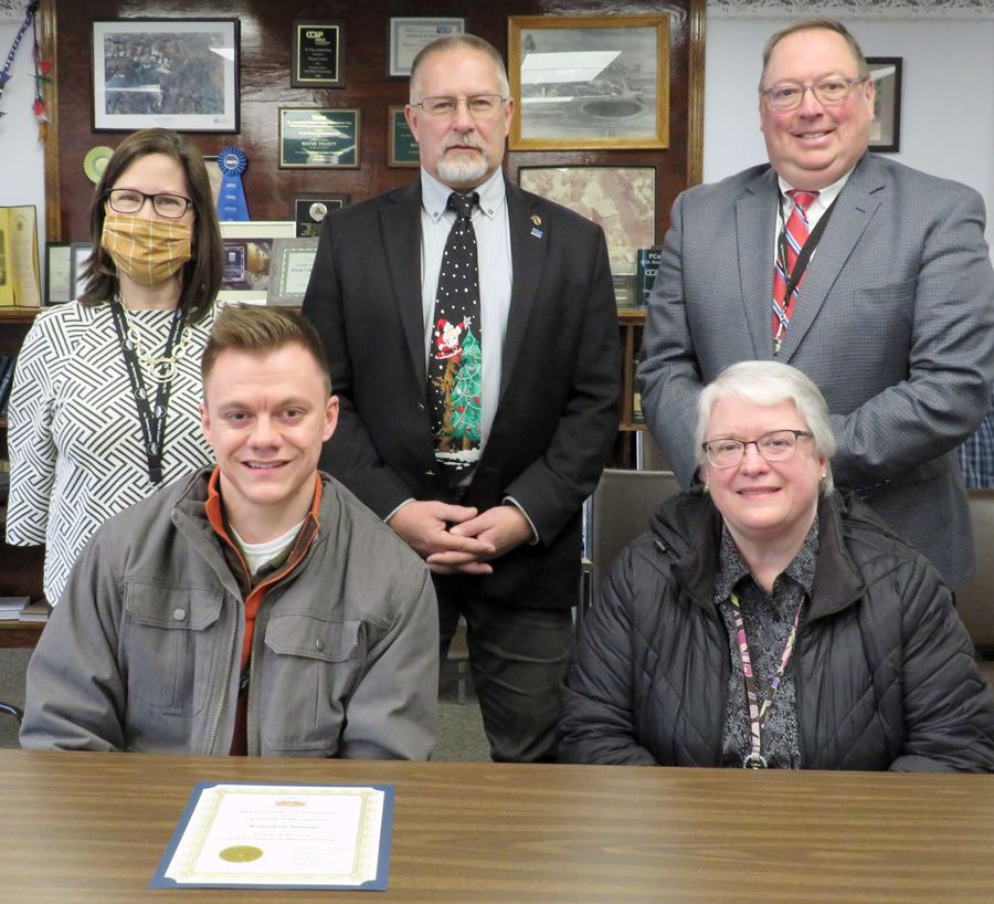 Brandon Weaver, HSA Fiscal, 1 year