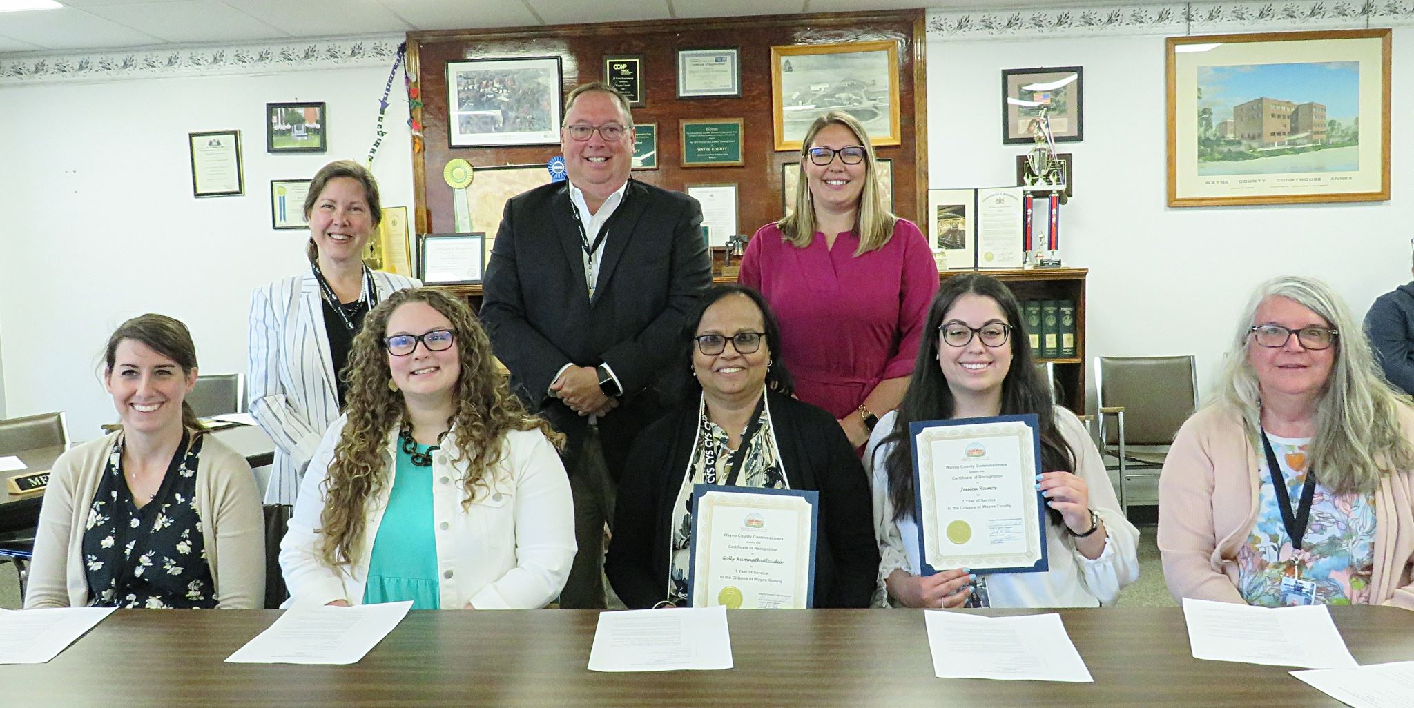 Jessica Ramos and Golly Ramnath-Alcudia, CYS, 1 year