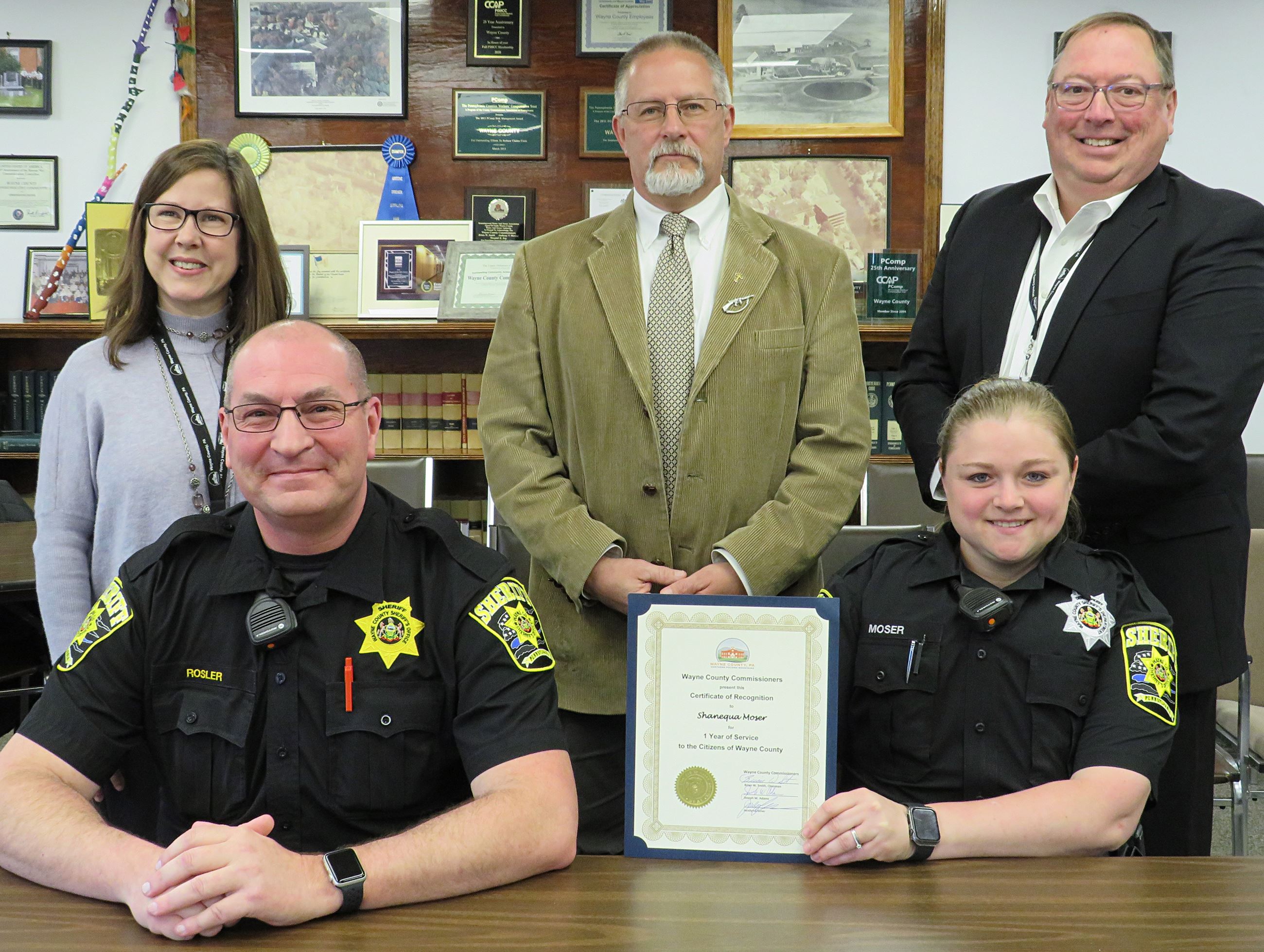 ShanequaMoser, 1 year, Sheriff