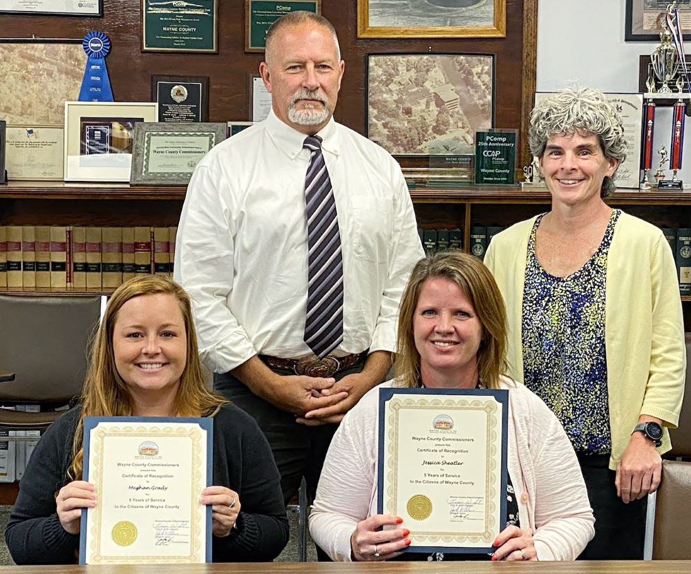 Meghan Grady and Jessica Sheatler, CYS, 5 years