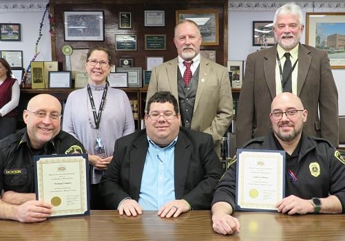 Thomas Dickson, 20 years, and Justin Huffman, 10 years, Corrections