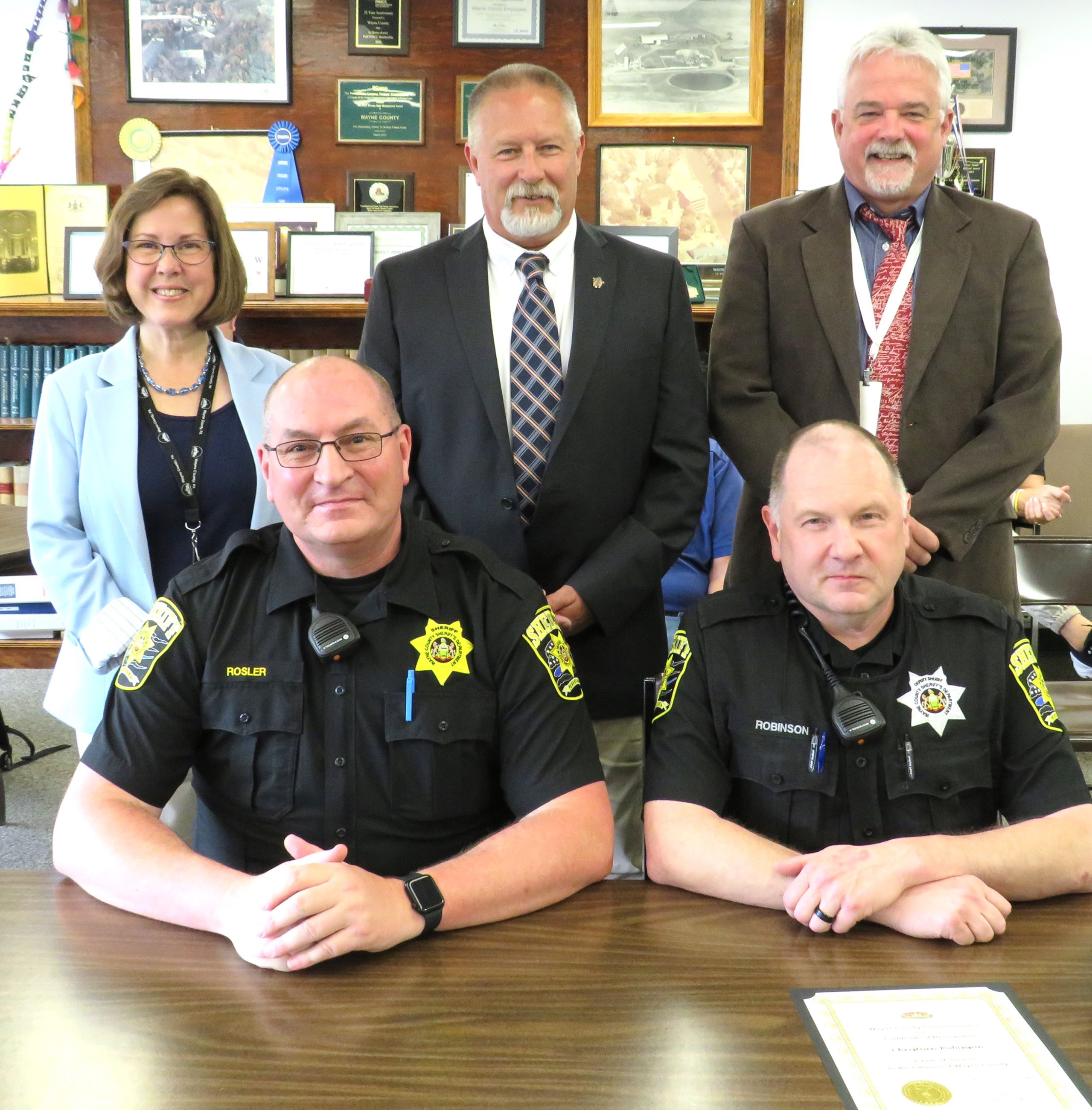 Christian Robinson, Sheriff, 1 year