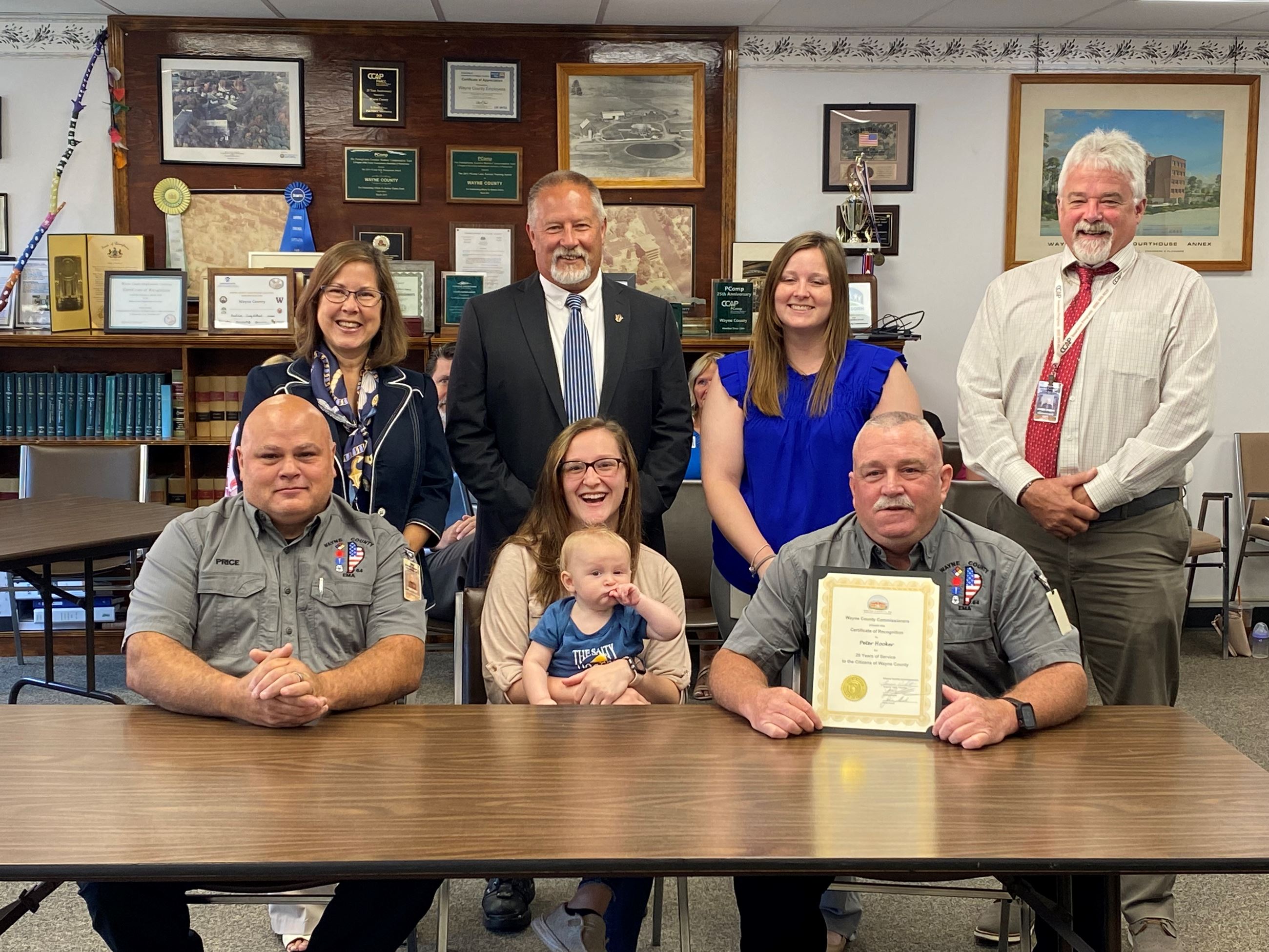 Pete Hooker 20 years