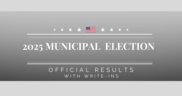 2025 Municipal Election Official Results with write-ins
